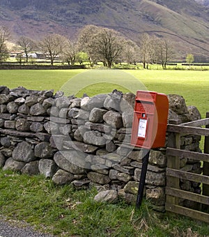 British red mail box