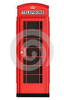 The British red phone booth