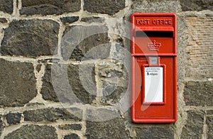 British red post box