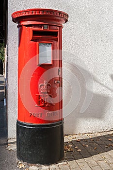 British red post box