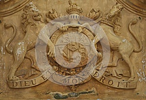 British Royal Coat of Arms 18th century