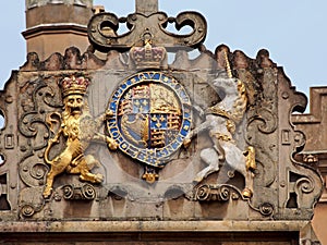 British royal coat of arms