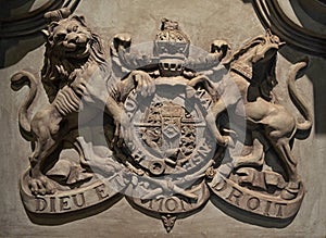 British Royal Coat of Arms 18th century