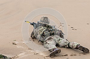 British Royal Marine Commando