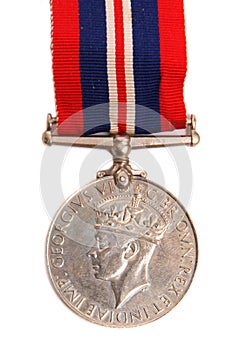 A British Second World War Medal with King George VI