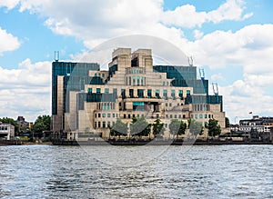 British Secret Service in London, hdr