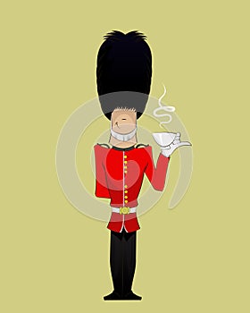 British Soldier illustration