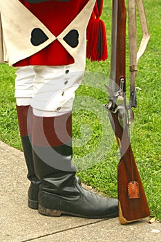 British Soldier--Revolutionary War Reenactment