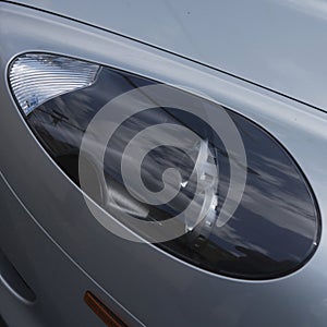 British Sports car headlight