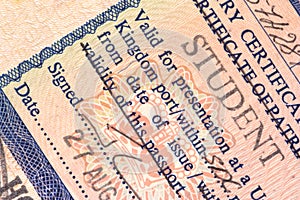 British Student Visa