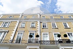 British style building, South Kensington, London