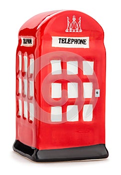 British telephone booth