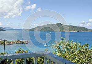 British Virgin Islands Caribbean Sea View