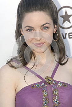 Brittany Curran on the red carpet.