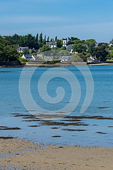 Brittany, Ile aux Moines island in the Morbihan gulf