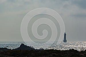 Brittany, island of Ouessant and lighthouse of the Mare