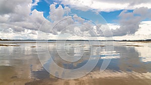 Brittany, panorama of the Morbihan gulf