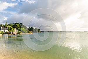 Brittany, panorama of the Morbihan gulf