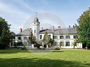 Britz Castle In Berlin, Germany In Summer