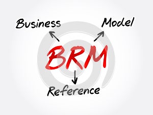 BRM - Business Reference Model acronym, business concept background