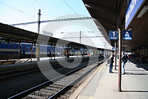 Brno train station_platform