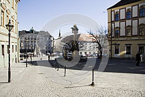 Brno, Zelny trh square