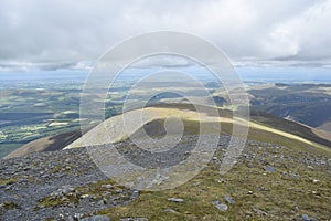 Broad End below Skiddaw, Lake District