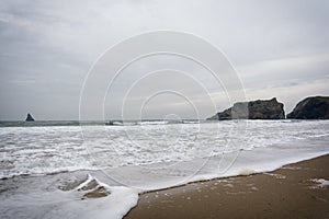 Broad Haven South Beach Pembrokeshire Wales UK