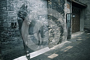 The Broad and Narrow Alley in Chengdu, China