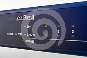 Broadband internet firewall router