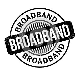 Broadband rubber stamp