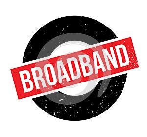 Broadband rubber stamp