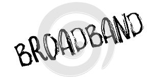 Broadband rubber stamp