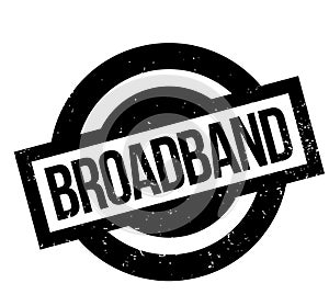 Broadband rubber stamp