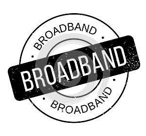 Broadband rubber stamp