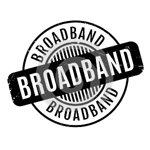 Broadband rubber stamp