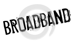 Broadband rubber stamp