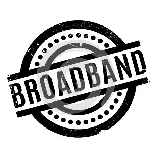 Broadband rubber stamp