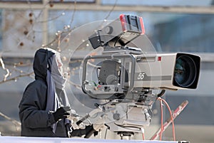 Broadcast camera