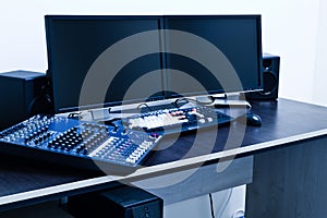 Broadcast editing station