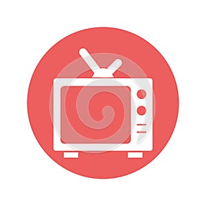 Broadcast media Vector icon which can easily modify or edit