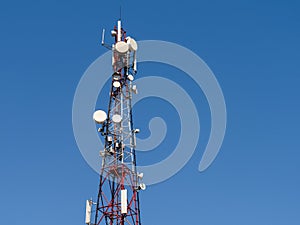 Broadcast Satellite Antenna Tower photo