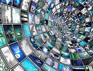 Broadcast Tunnel Background