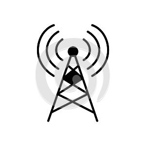 Broadcast vector icon which can easily modify or edit.