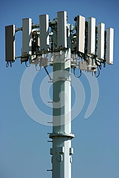 Broadcasting communication tower photo