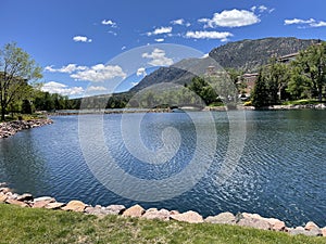 Broadmoor Lake in Colorado Springs