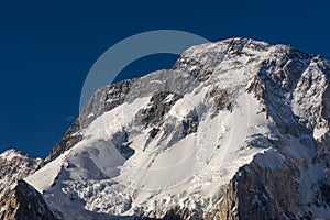 Broadpeak in Karakorum mountain range, K2 trek, Gilgit, Pakistan