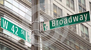 Broadway and 42nd Street photo