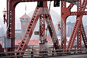 Broadway Bridge over Willamette River