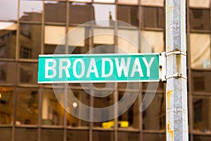 Broadway Sign, New York
